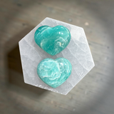 Amazonite Heart