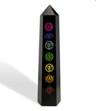 Black Obsidian Chakra Tower(8 inches)