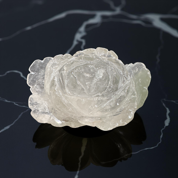 Clear Quartz Roses
