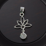 Moonstone Pendant Sterling Silver