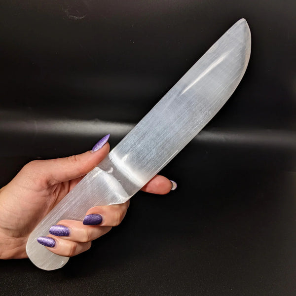 Selenite Knife