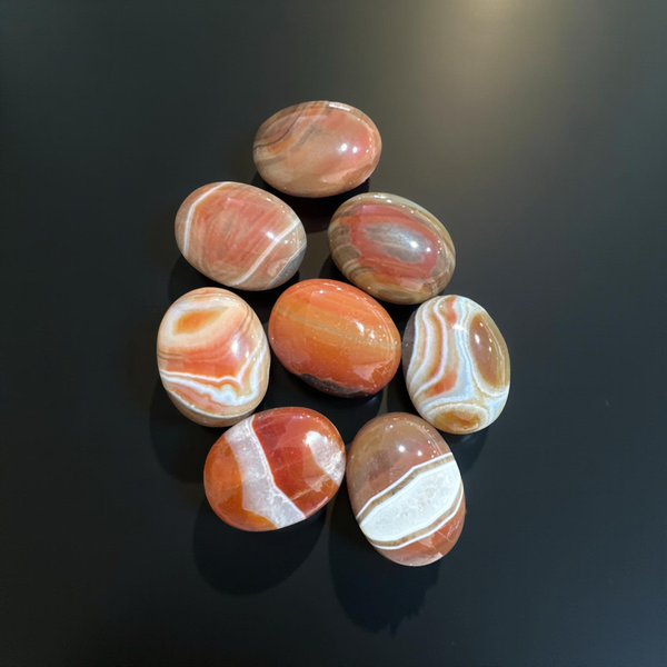 Banded Carnelian Pillow