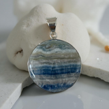 Scheelite Pendant Sterling Silver
