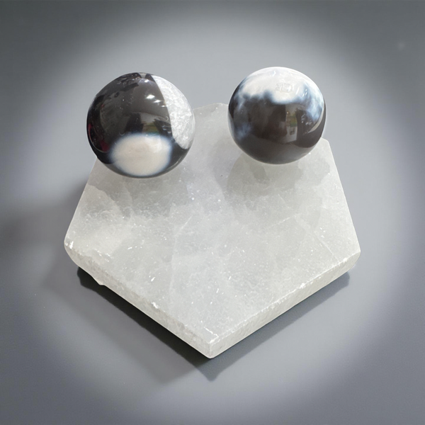 Orca Agate Sphere