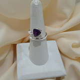 Amethyst Ring Size 7 Sterling Silver