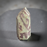 Pink Tourmaline In Quartz’s Standing Point Small