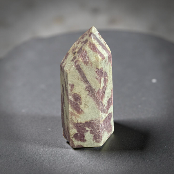Pink Tourmaline In Quartz’s Standing Point Small