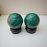 Chrysocolla Sphere