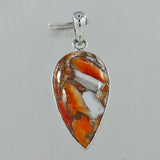 Natural Orange Spiny Oyster Pendant