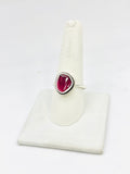 Garnet Size 10 Rings Sterling Silver