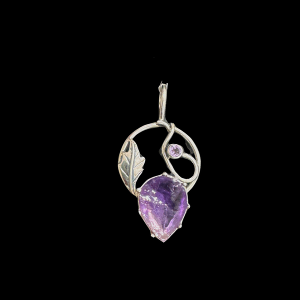 Sterling Silver Amethyst Pendant