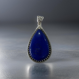 Lapis Pendant Sterling Silver