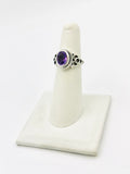 Sterling Silver Amethyst Rings Size 6