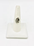 Meteorite Size 8 Rings Sterling Silver