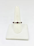 Garnet Size 10 Rings Sterling Silver