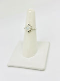 Sterling Silver Moonstone Rings Size 6