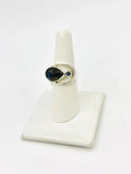 Sterling Silver Labradorite Rings Size 8