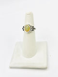 Sterling Silver Ethiopian Opal Rings Size 6