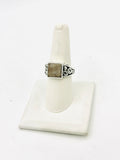 Meteorite Size 8 Rings Sterling Silver