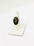 Sterling Silver Tiger Eye Rings Size 8