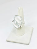 Pearl Size - 9 Rings Sterling Silver