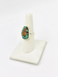 Sterling Silver Copper Rings Size 8