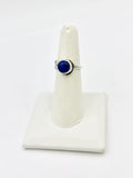 Sterling Silver Lapis Lazuli Rings Size 6