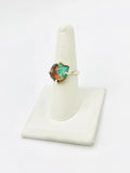 Sterling Silver Copper Rings Size 8