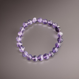 Amethyst Beaded Bracelet 8 mm