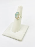 Sterling Silver Ethiopian Opal Rings Size 6