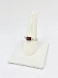 Garnet Size 10 Rings Sterling Silver