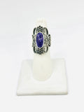 Sterling Silver Charoite Rings Size 6