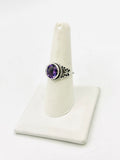 Amethyst Size 8 Rings Sterling Silver