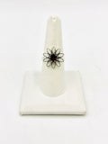 Garnet Size 8 Rings Sterling Silver