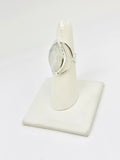 Sterling Silver Moonstone Rings Size 6