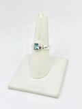 Blue topaz Size 9 Rings Sterling Silver