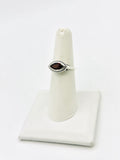 Sterling Silver Garnet Rings Size 7