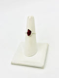 Sterling Silver Garnet Rings Size 7