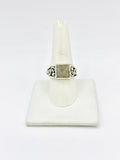 Sterling Silver Meteorite Rings Size 10