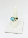 Larimar Size 10 Rings Sterling Silver