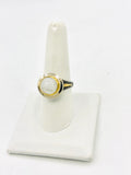 Rainbow moonstone Size 10 Rings Sterling Silver