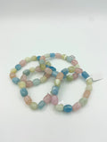 Tumbled Morganite Bracelet (10-15 mm)