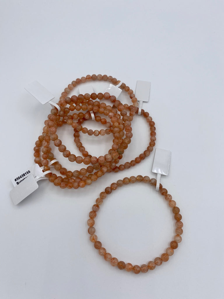 Sunstone Bracelets (4 mm)