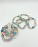 Tumbled Morganite Bracelet (10-15 mm)