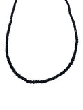 Black Spinel Beaded Necklaces