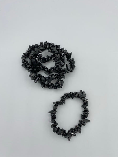 Shungite Chips Bracelets (8-13 mm)