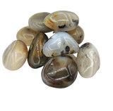 Agate With Dendrite Pebble
