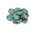 Amazonite With Smoky  Smooth Stones