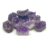 Amethyst Druzy Oval