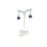 Amethyst earrings